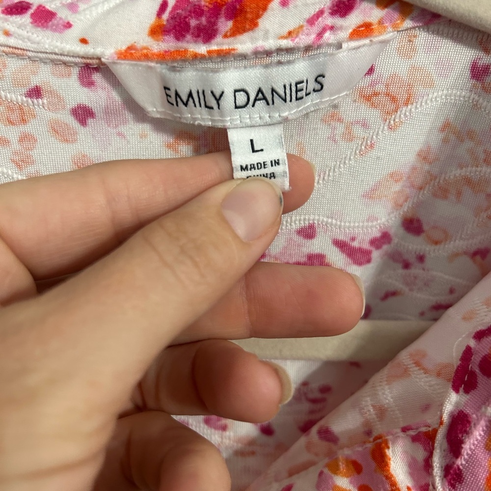 Colorful Button-Up Dress - Picture 2 of 4